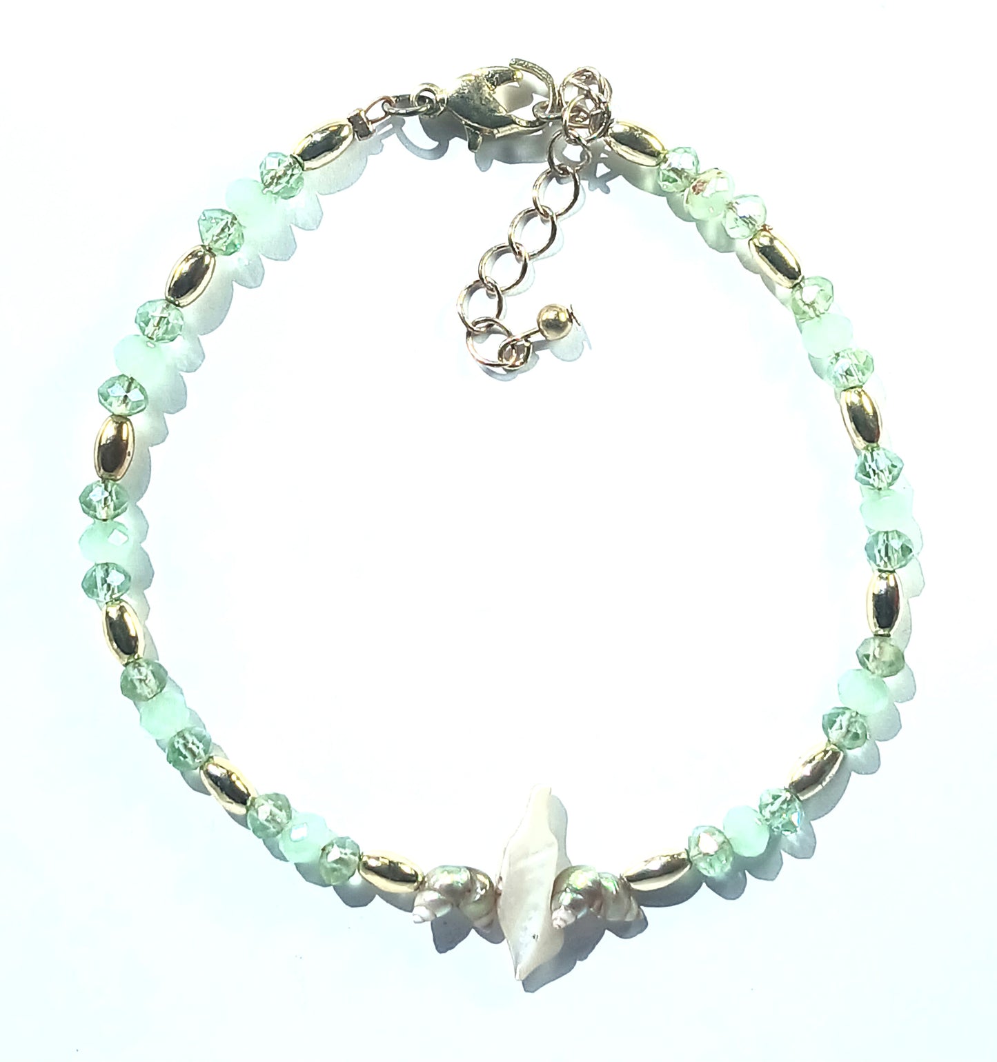 Mother of pearl bird bracelet